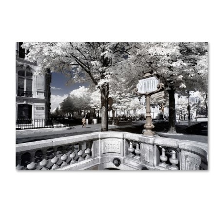 Philippe Hugonnard 'Another Look At Paris XII' Canvas Art,16x24